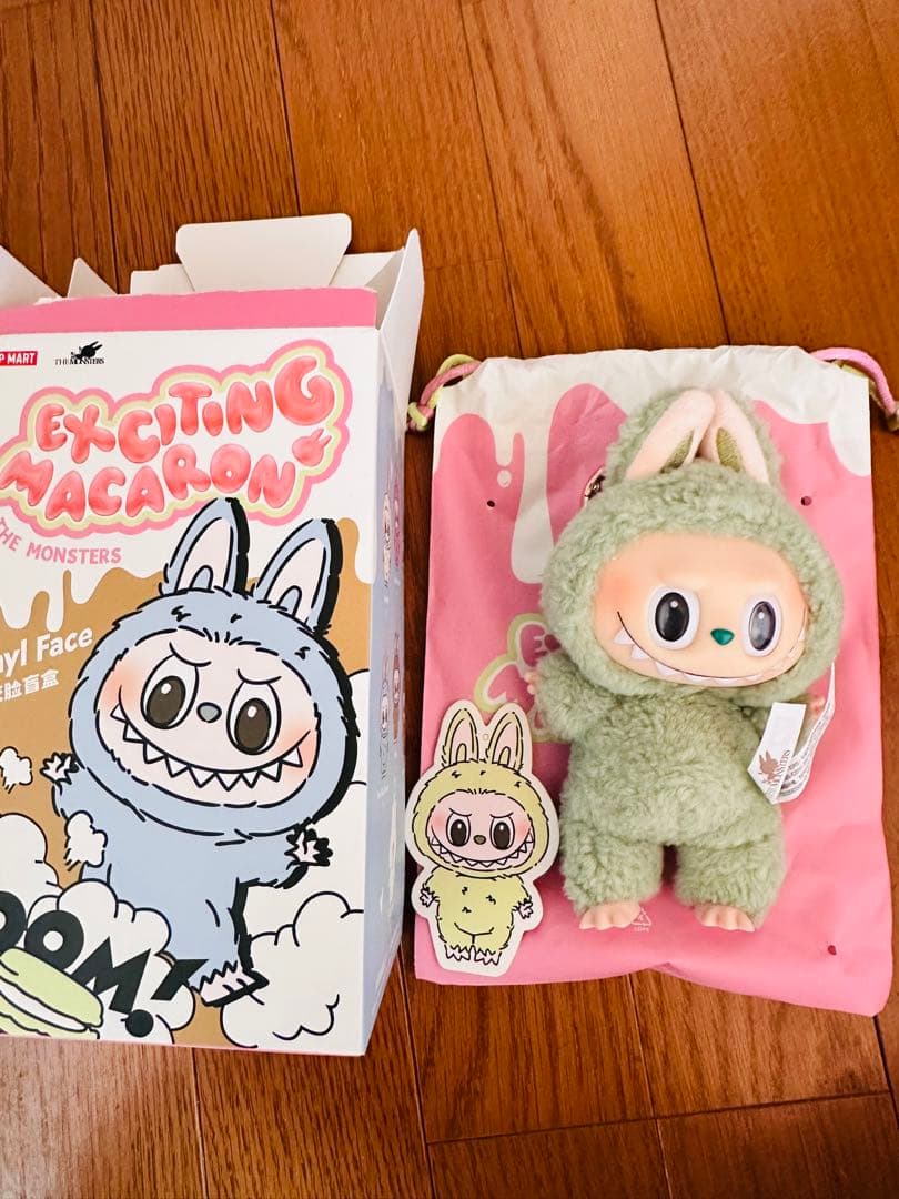 POP MART Labubu Exciting Macaron ぬいぐるみ