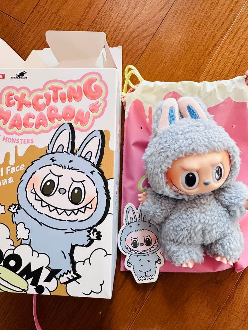 POP MART Labubu Exciting Macaron ぬいぐるみ