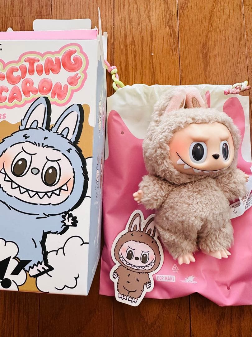 POP MART Labubu Exciting Macaron ぬいぐるみ