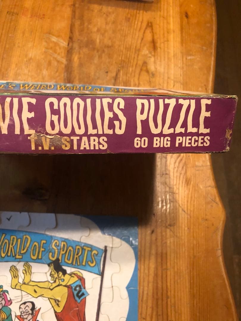 ホラーモンスター70s 幽霊城のドボチョン一家ビンテージジグゾーパズル