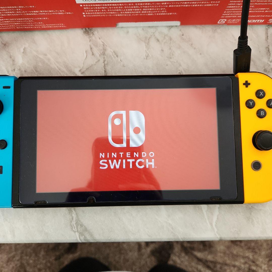 Nintendo Switch 本体 青/黄 スプラトゥーン2同梱