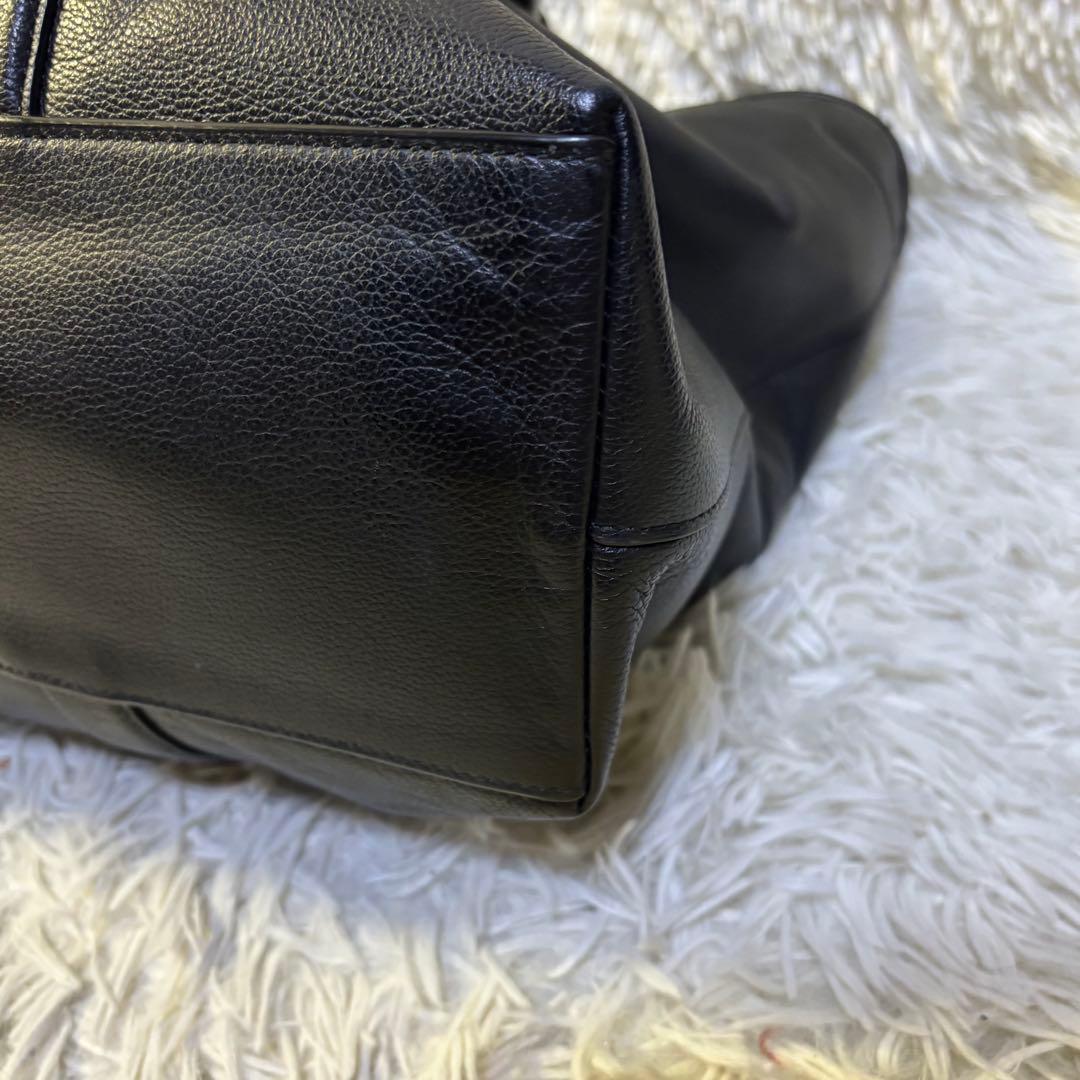 極美品✨　COACH　メトロポリタン　トートバック　2way　ブラック　レザー