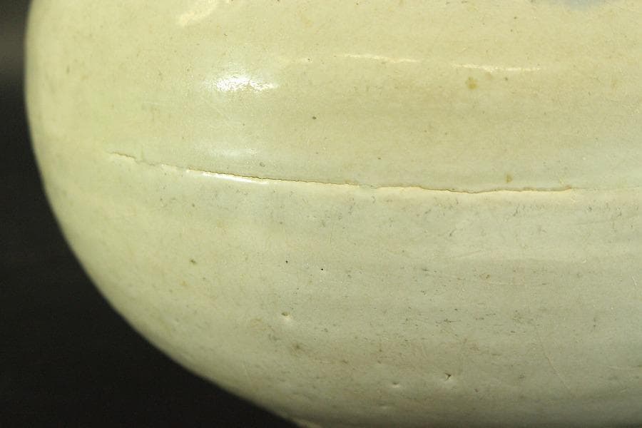 李朝 壷 φ23.8cm(ZE567)