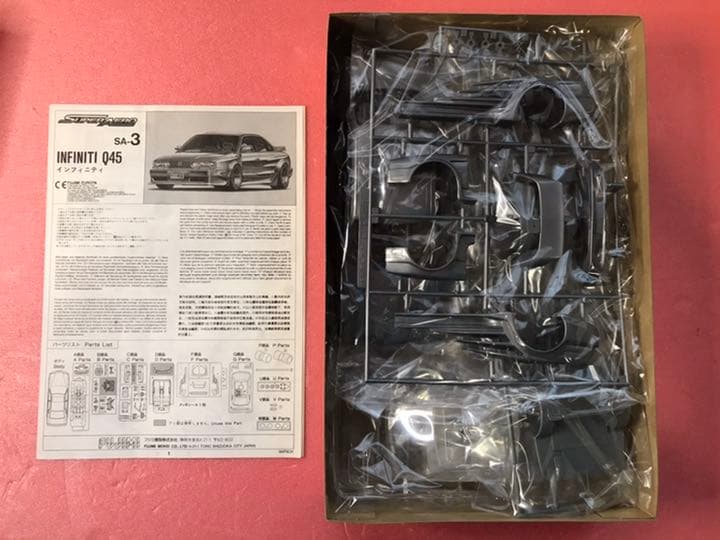 フジミ1/24 インフィニティQ45 スーパーエアロ - メルカリ