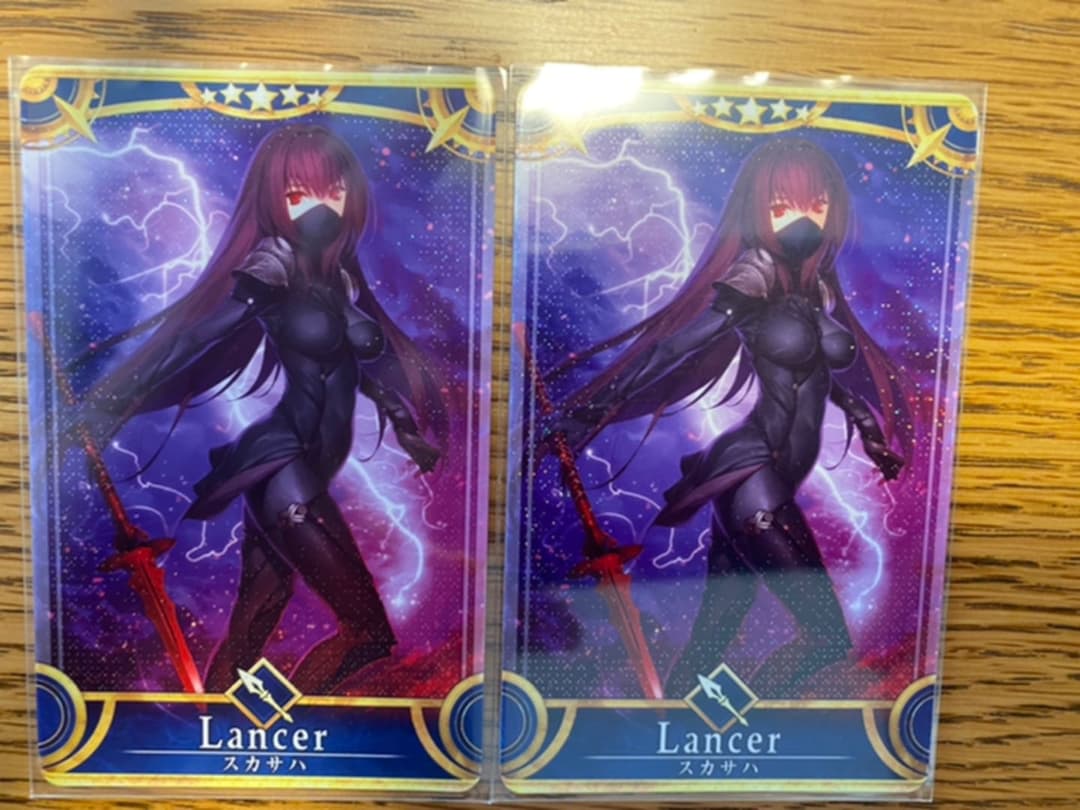 fgoアーケード fgoac スカサハ初期フェイタル2枚