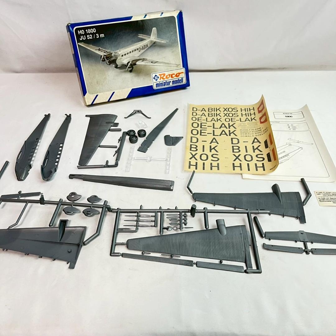 Roco ロコ JU52/3m HO1800 Junkers 52/3m 未組立 - メルカリ