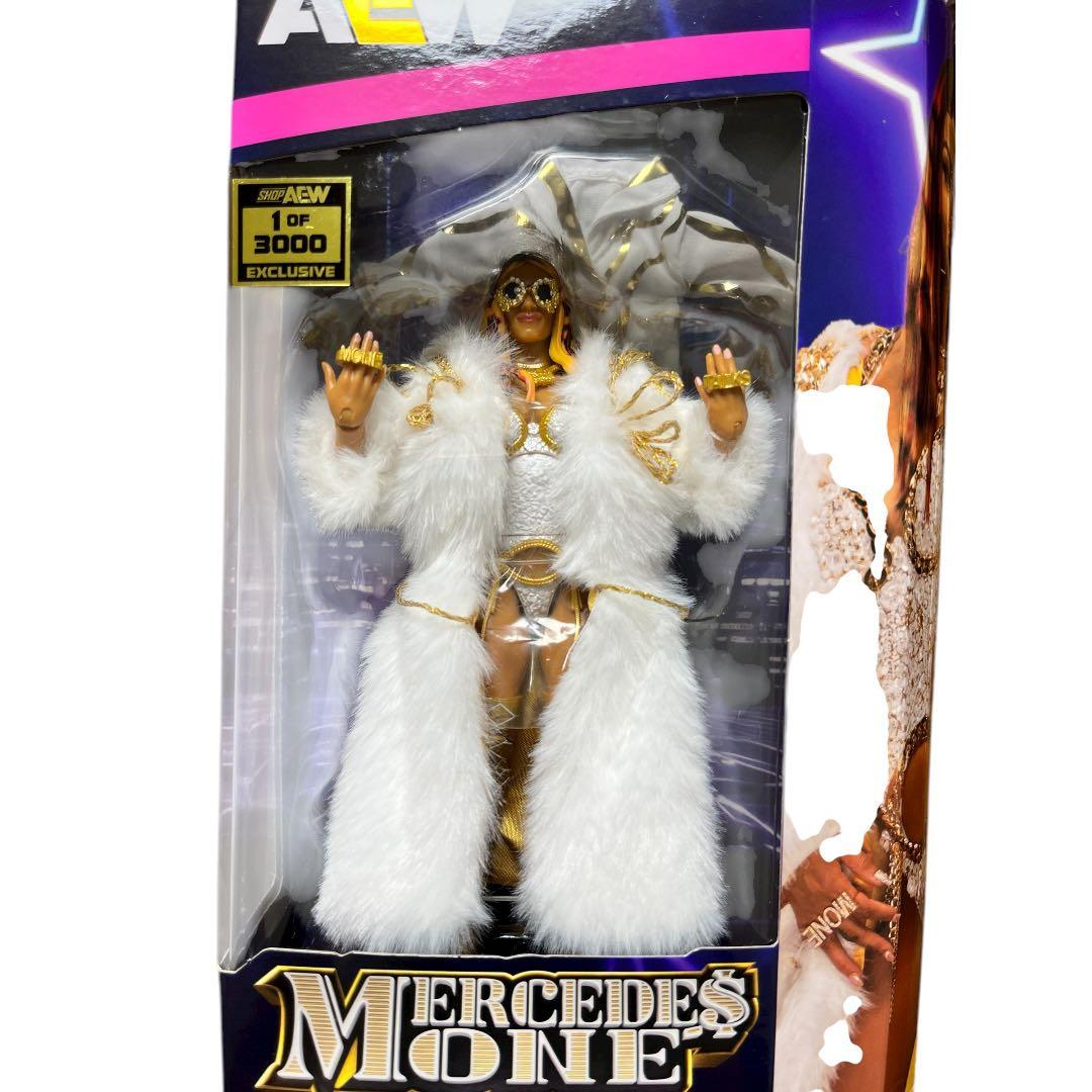 AEW メルセデス・モネ 新品 限定3000 元WWEサーシャ・バンクス 未開封