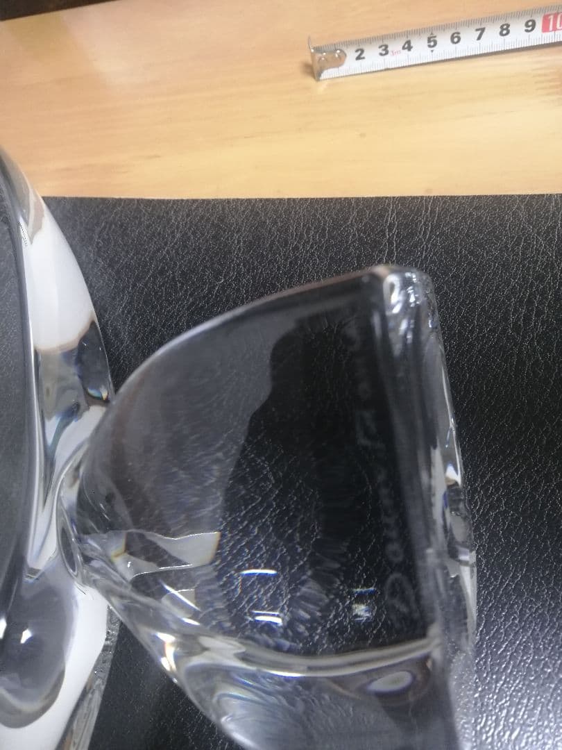 Daum Franc ドームクリスタル エンジェルフィッシュ 魚 アンティーク