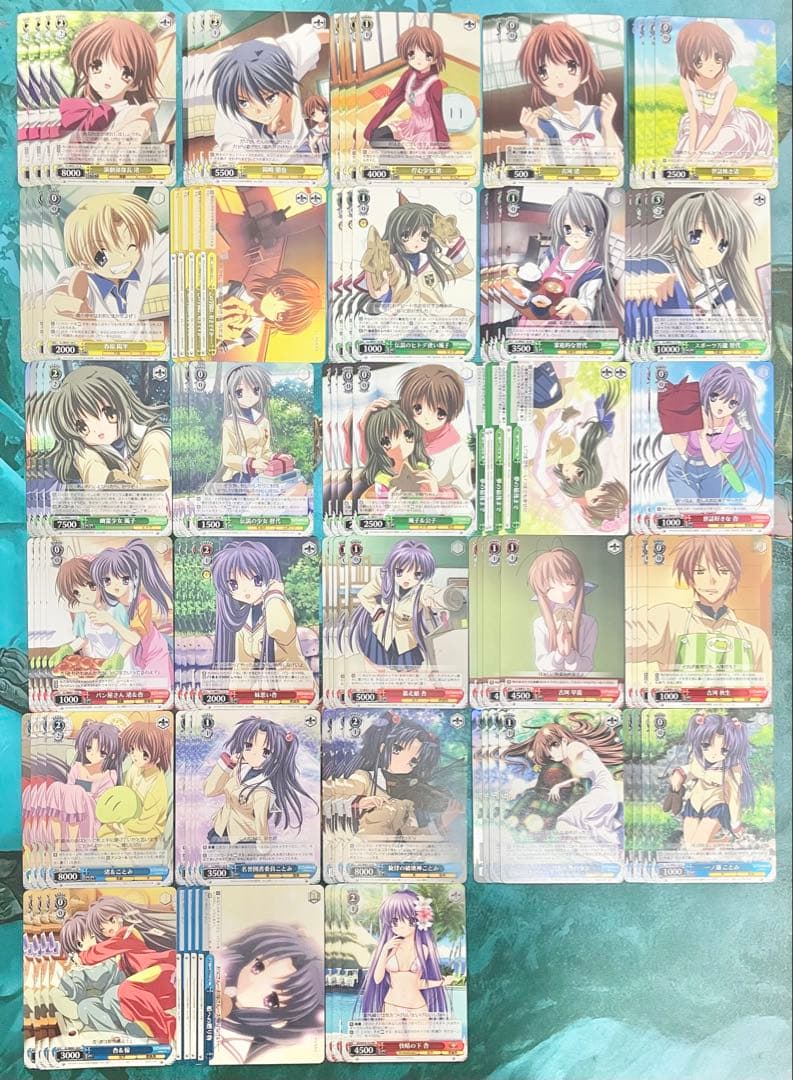ヴァイスシュヴァルツ CLANNAD 過去弾RR以下 4コン