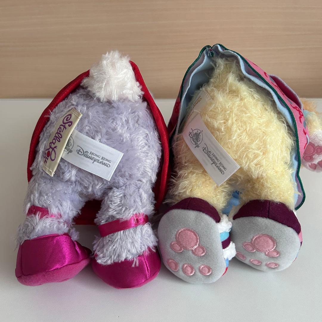 香港ディズニー　ダッフィーandフレンズ　ぬいぐるみ　SS
