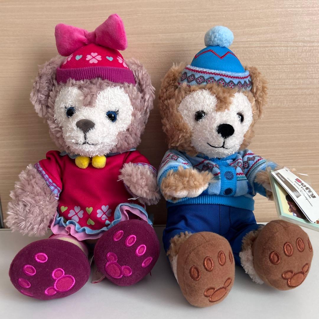 香港ディズニー　ダッフィーandフレンズ　ぬいぐるみ　SS