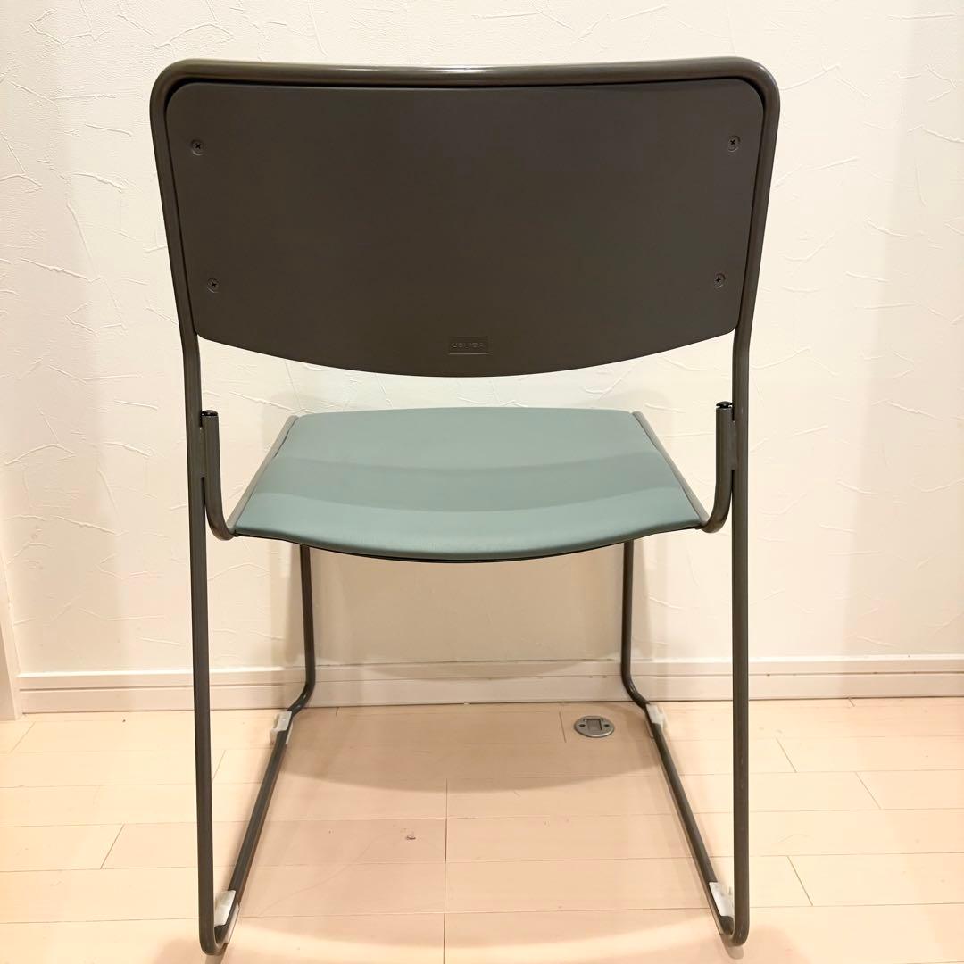 美品✨重ねて収納☆会議用スタッキングチェア3脚 内田洋行 MP-120