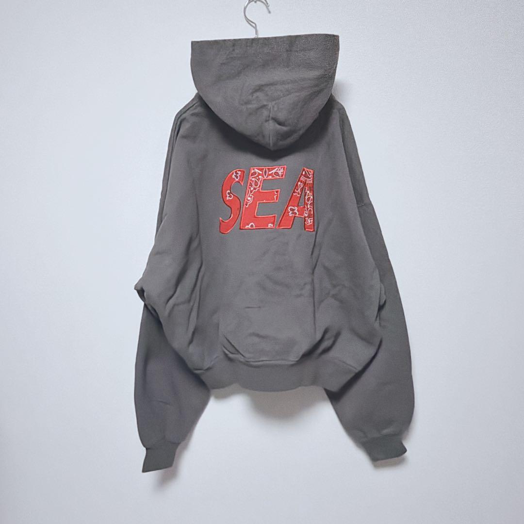 トップス WINDANDSEA Bandana Zip Up Sweatshirt