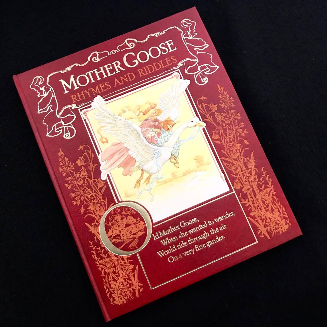 ヴィンテージ絵本】マザーグース 童謡となぞなぞ 「Mother Goose