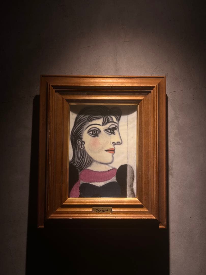 他発送×Pablo Ruiz Picasso 《ドラ・マールの肖像》　陶板