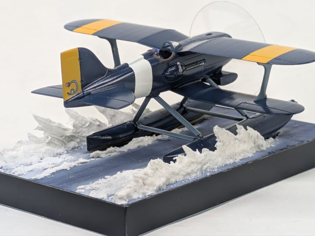 やっこー様専用』紅の豚 1/72 カーチスR−3C-0. プラモデル完成