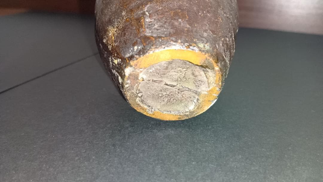 李王家伝来 古銅三耳小壺 緑青の美