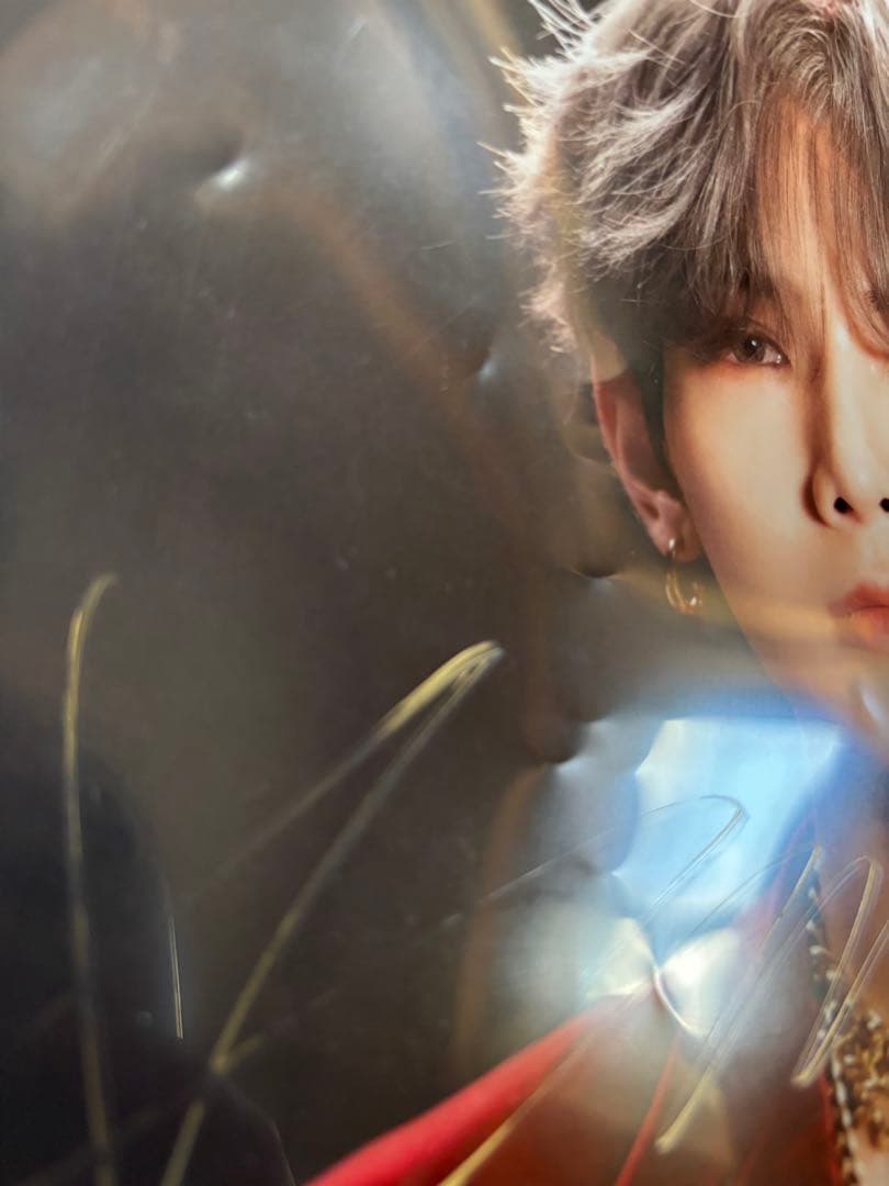 ateez アチズ　ヨサン　リリイベ　サイン入り　クリアファイル