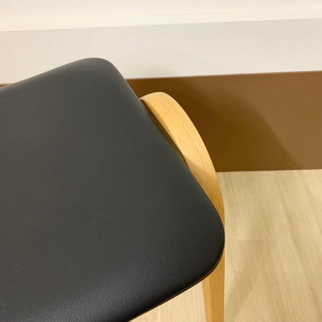 【極美品】② 秋田木工 スタッキングスツール 剣持勇 IDC 大塚家具 北欧