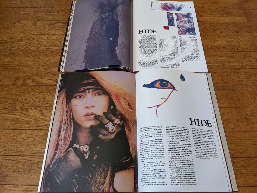 XJAPAN 1989-1991 ライブツアーパンフレット＆ライブ限定ステッカー