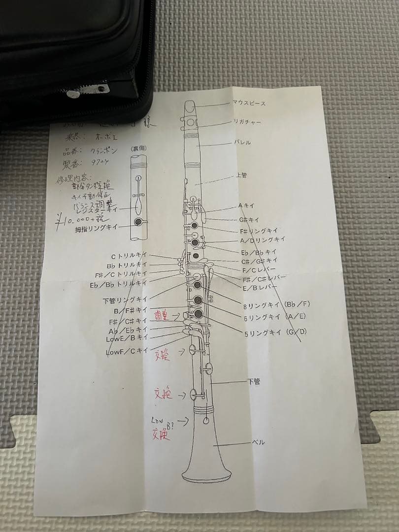 Buffet Crampon ブュッフェ　クランポン　オーボエ　E45
