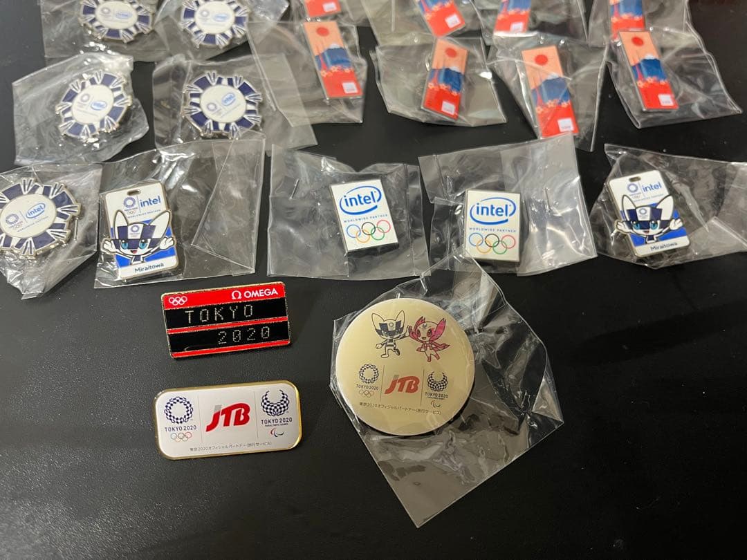 東京2020オリンピック オフィシャルスポンサー ピンバッジ