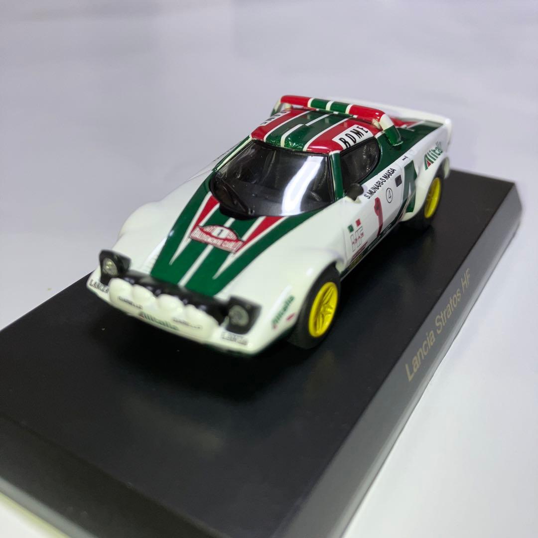 LANCIA STRATOS 1/64 3台セット➕缶コーヒー付録ミニカー1台