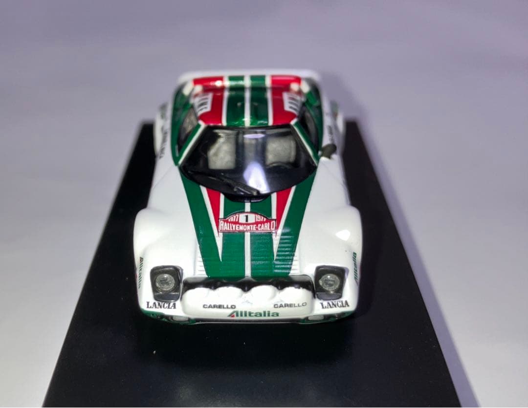 LANCIA STRATOS 1/64 3台セット➕缶コーヒー付録ミニカー1台