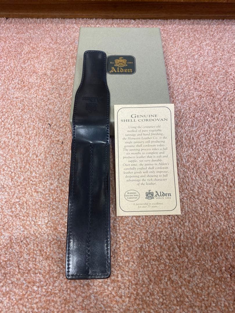 ALDEN オールデン ペンケース　シェルコードバン NYC