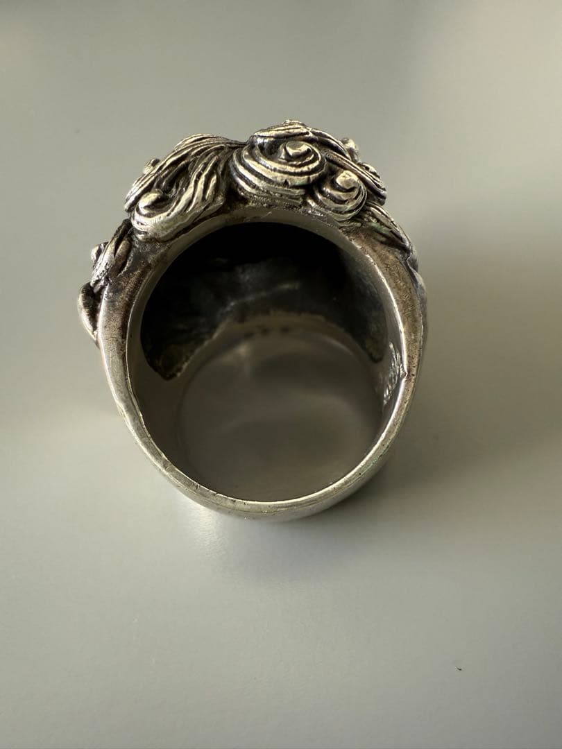 かすう工房 廃番 希少 初期 獅子リング