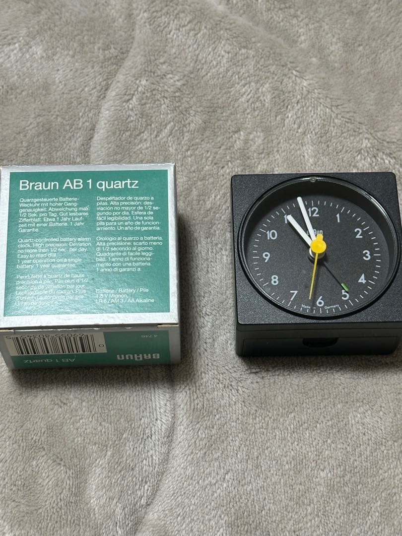 BRAUN / AB1 アラームクロック 80s