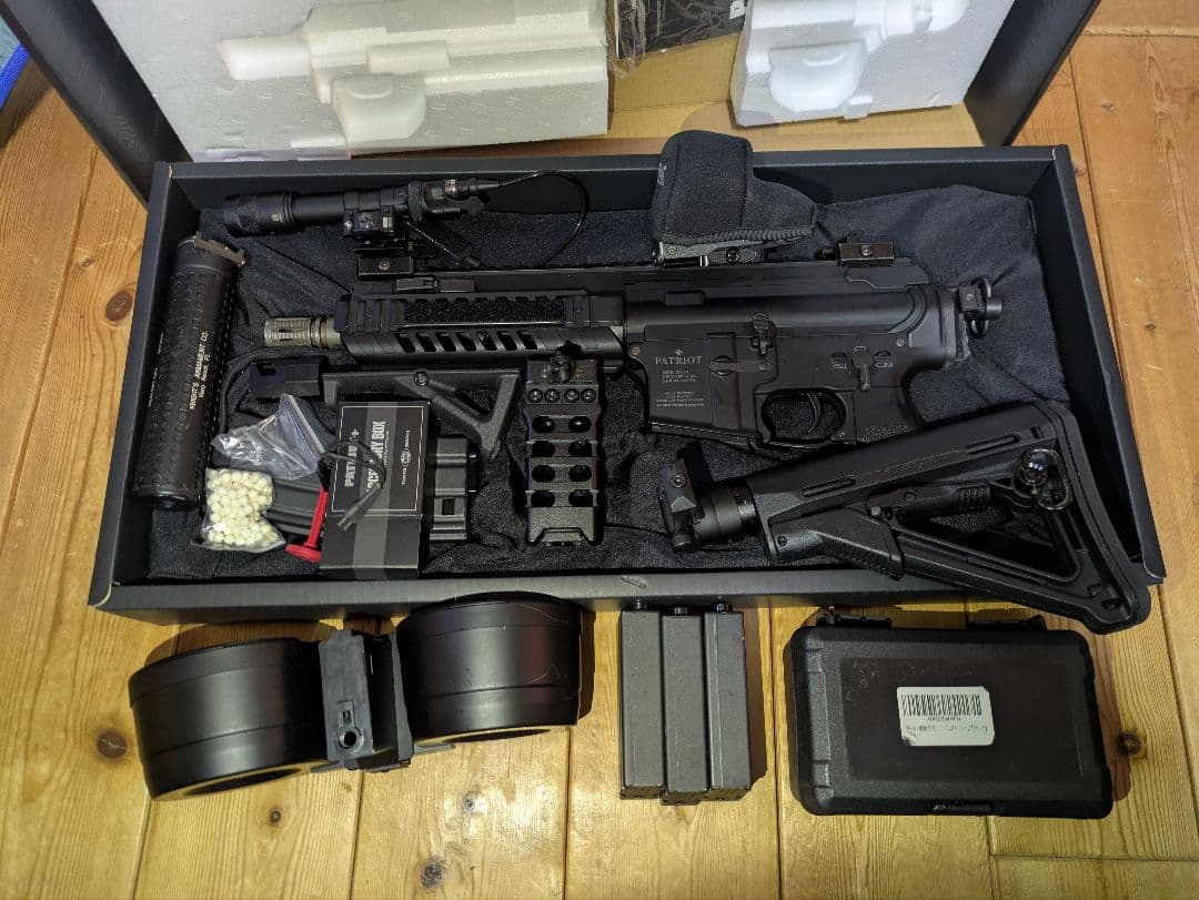 東京マルイパトリオットプラス 付属品多数 東京マルイパトリオット