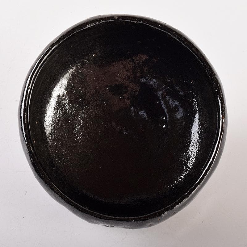 茶道具 楽吉左衛門 黒楽茶碗 共布共箱 D R7843 - メルカリ