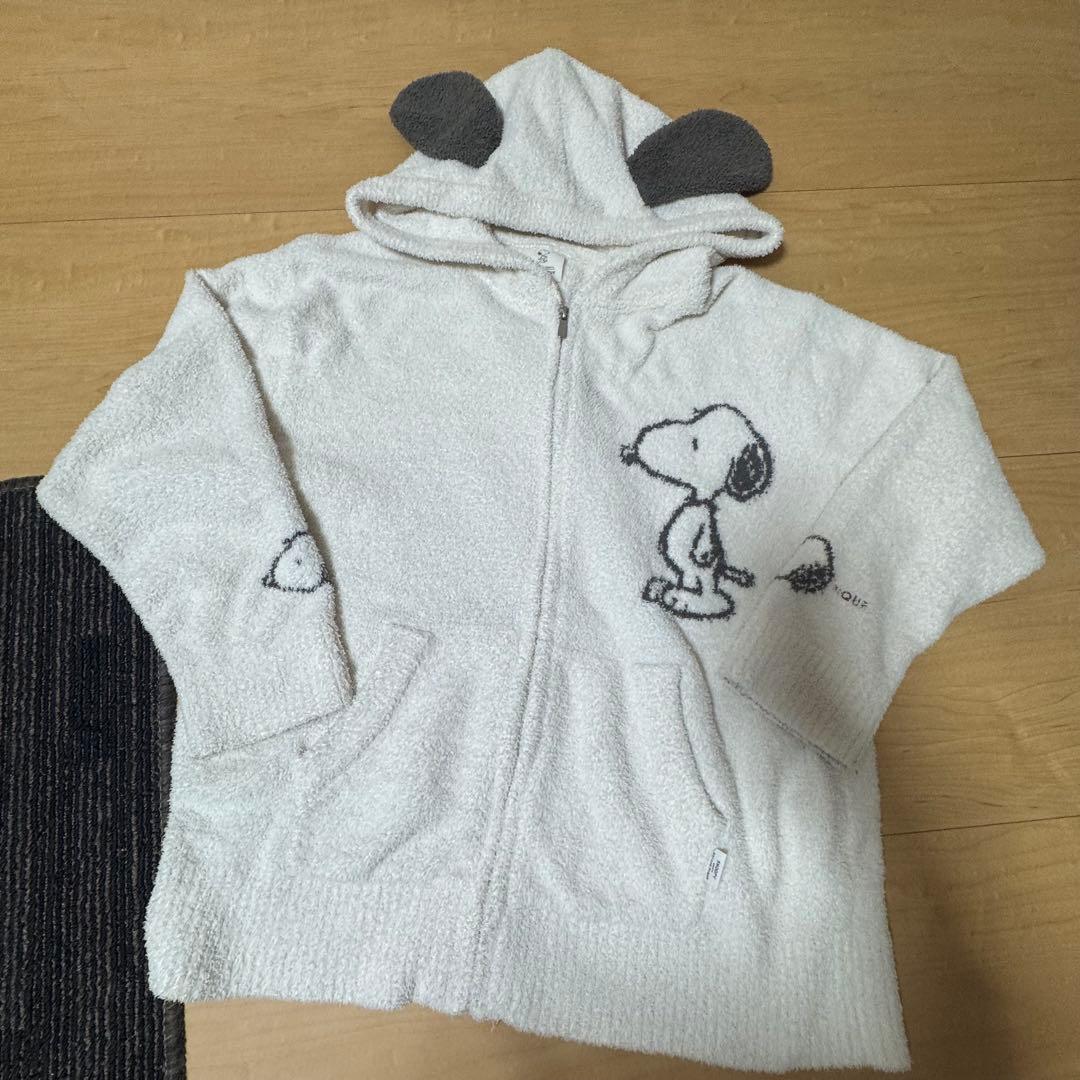 ジェラートピケ スヌーピー セットアップ ピンク 耳 長ズボン パンツ 半袖