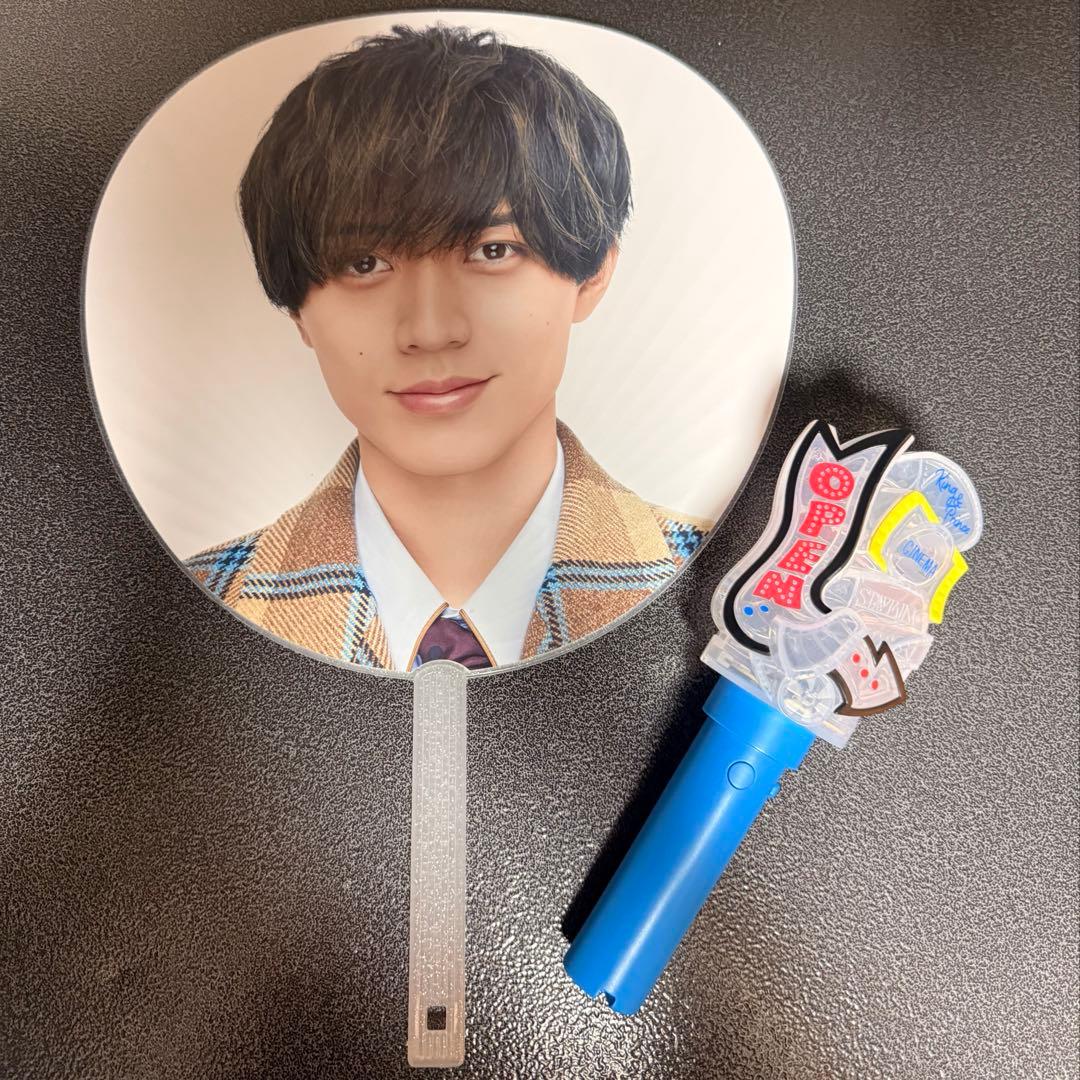 King & Prince STARRING 永瀬廉 ペンライト・うちわ - メルカリ