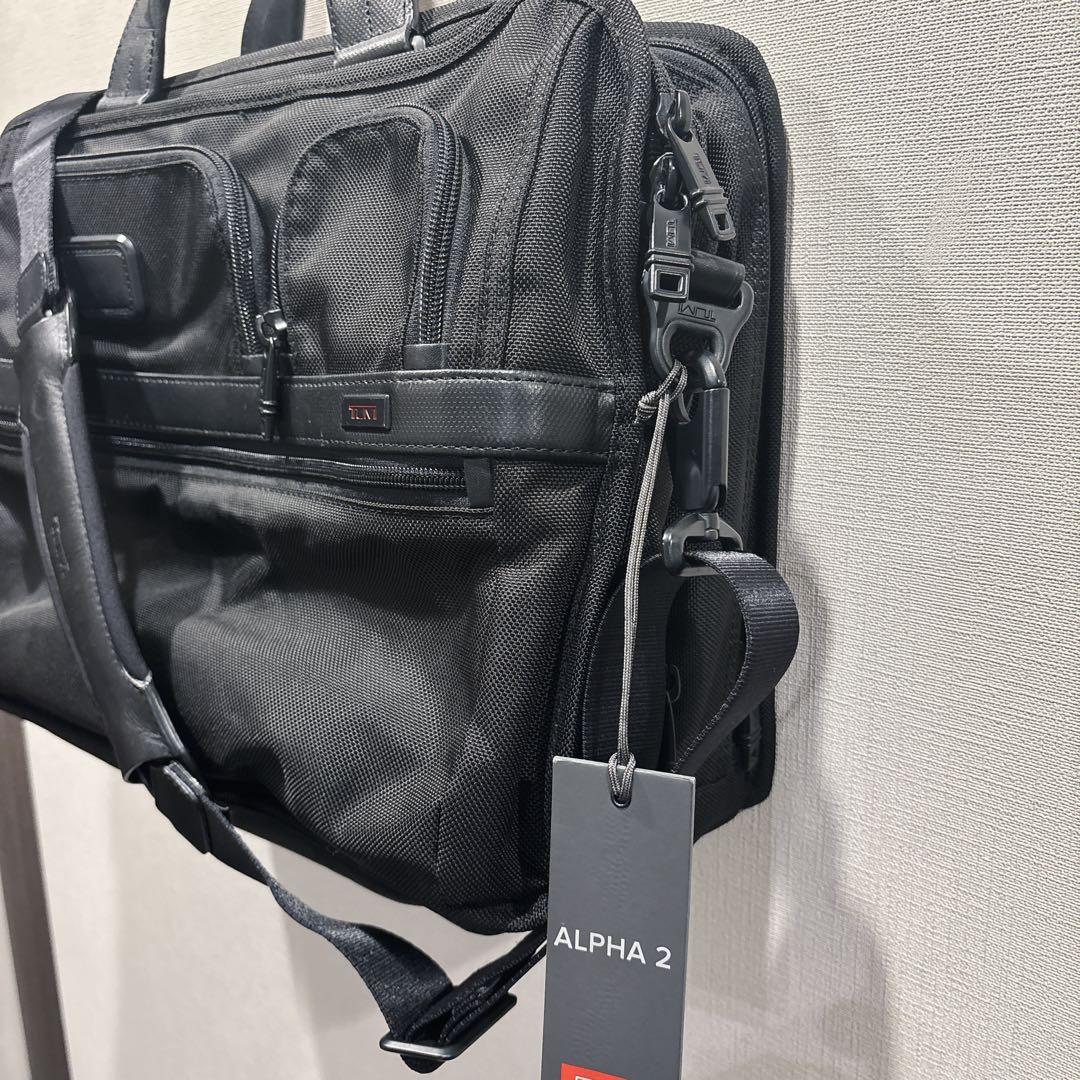 TUMI アルファ2 ビジネスバッグ 拡張機能 26141D2