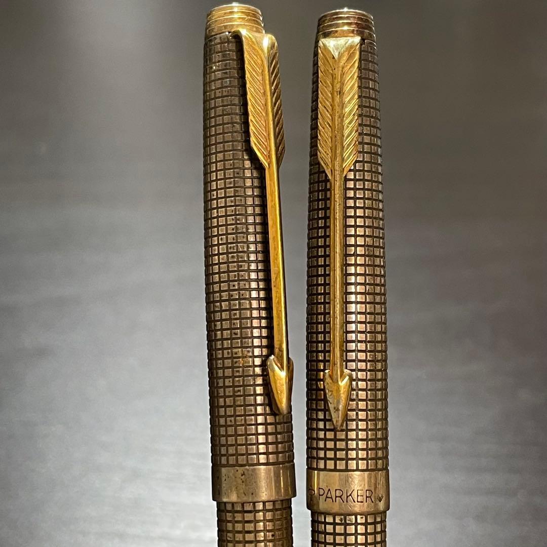 パーカー PARKER スターリングシルバー ボールペンシャーペンセットケース付