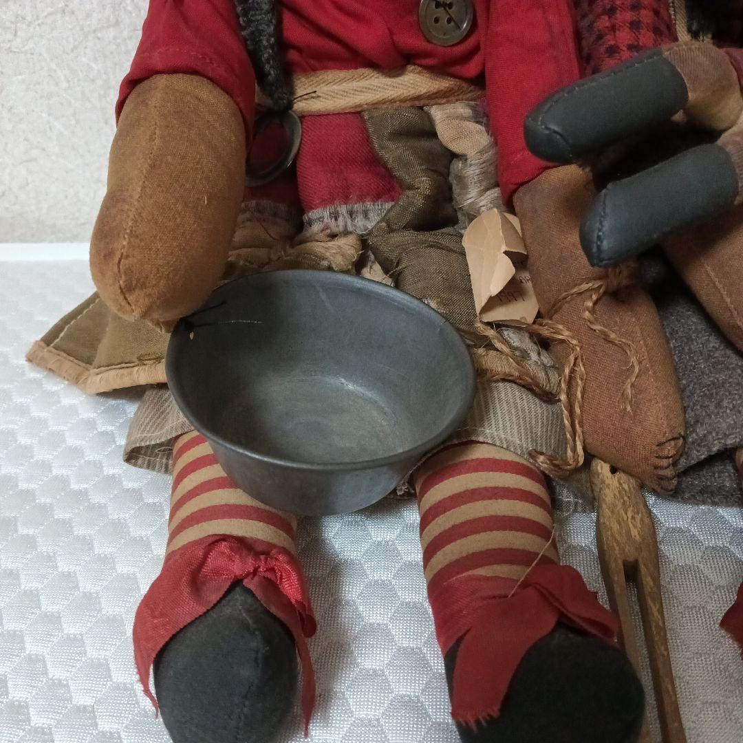 タタードラビット　カントリードール　雑貨　アンティーク　検:アンファン　ラガディ