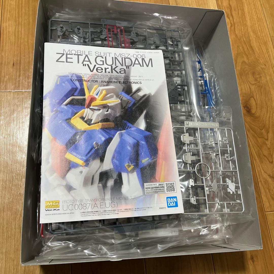 MG ZETAガンダム Ver Ka & HGクスィーガンダム 2体セット