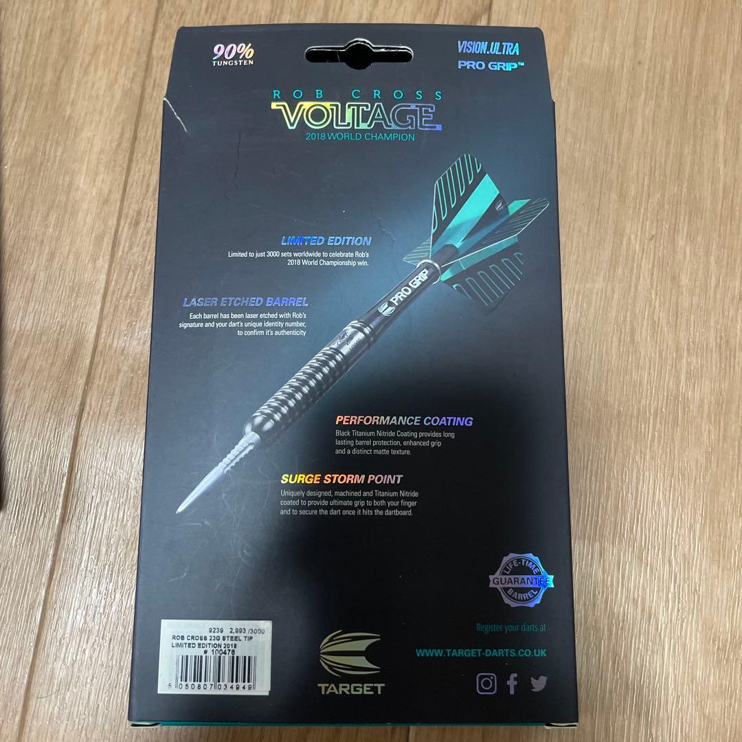 ダーツ　バレル　VOLTAGE