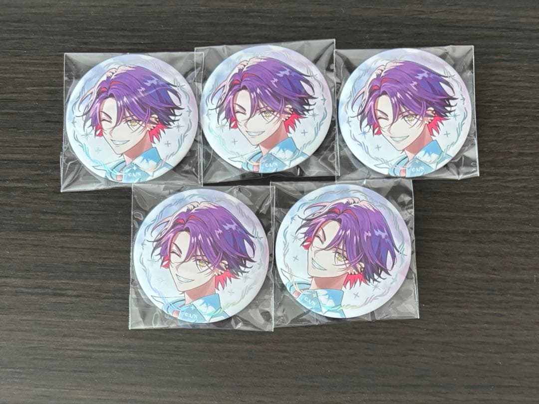 数量限定，正規品 ART OF NIJISANJI にじさんじ 渡会雲雀 缶バッジ 5