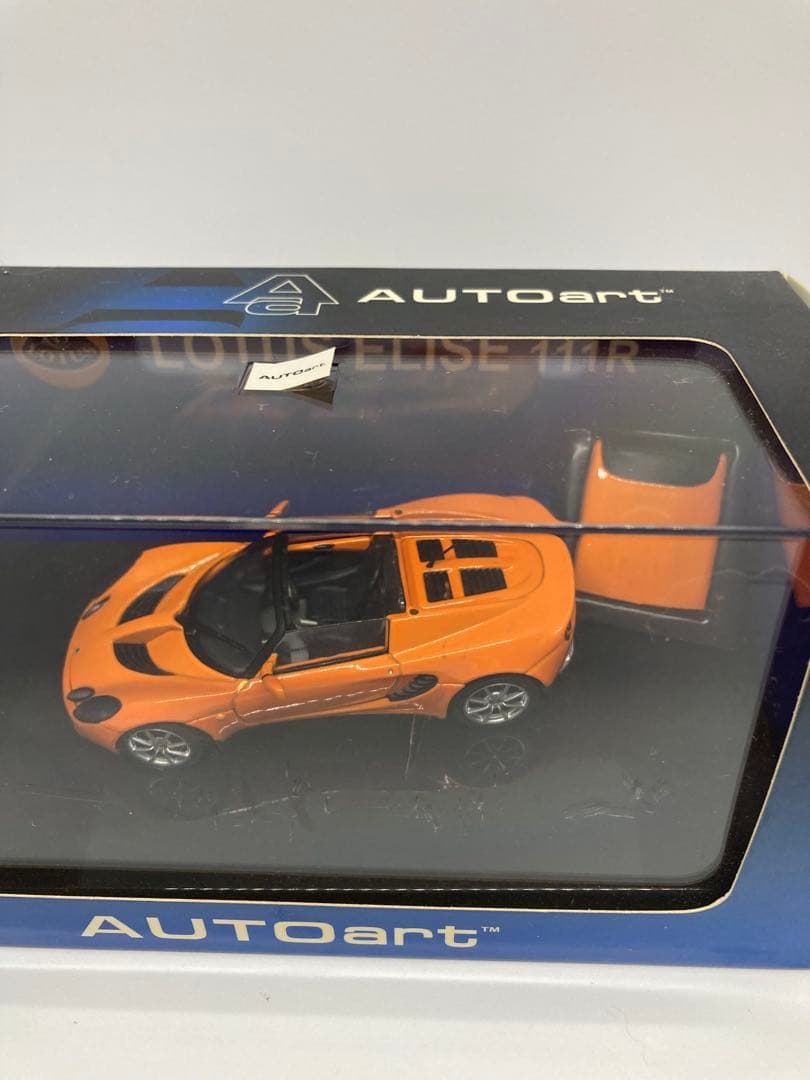 AUTOart ロータス エリーゼ 1/43 オレンジ ミニカー｜AUTOart ロータス
