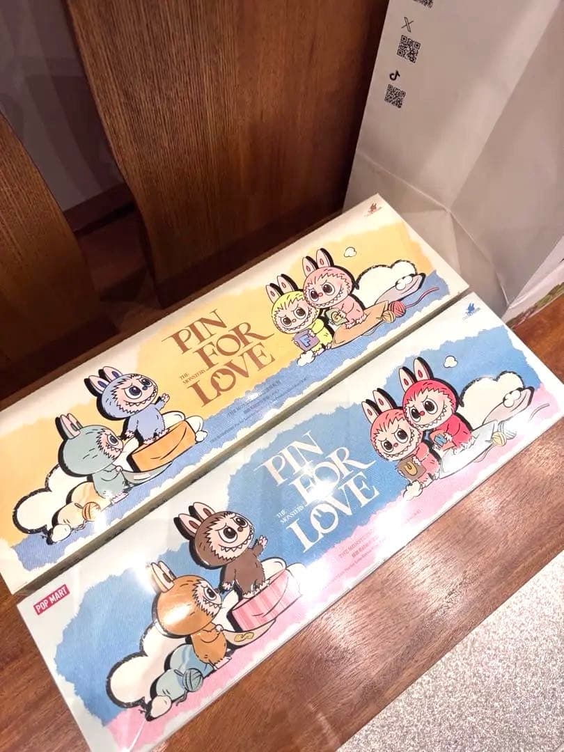 【新品未開封】正規品ラブブ PIN FOR LOVE アソートボックス2箱セット