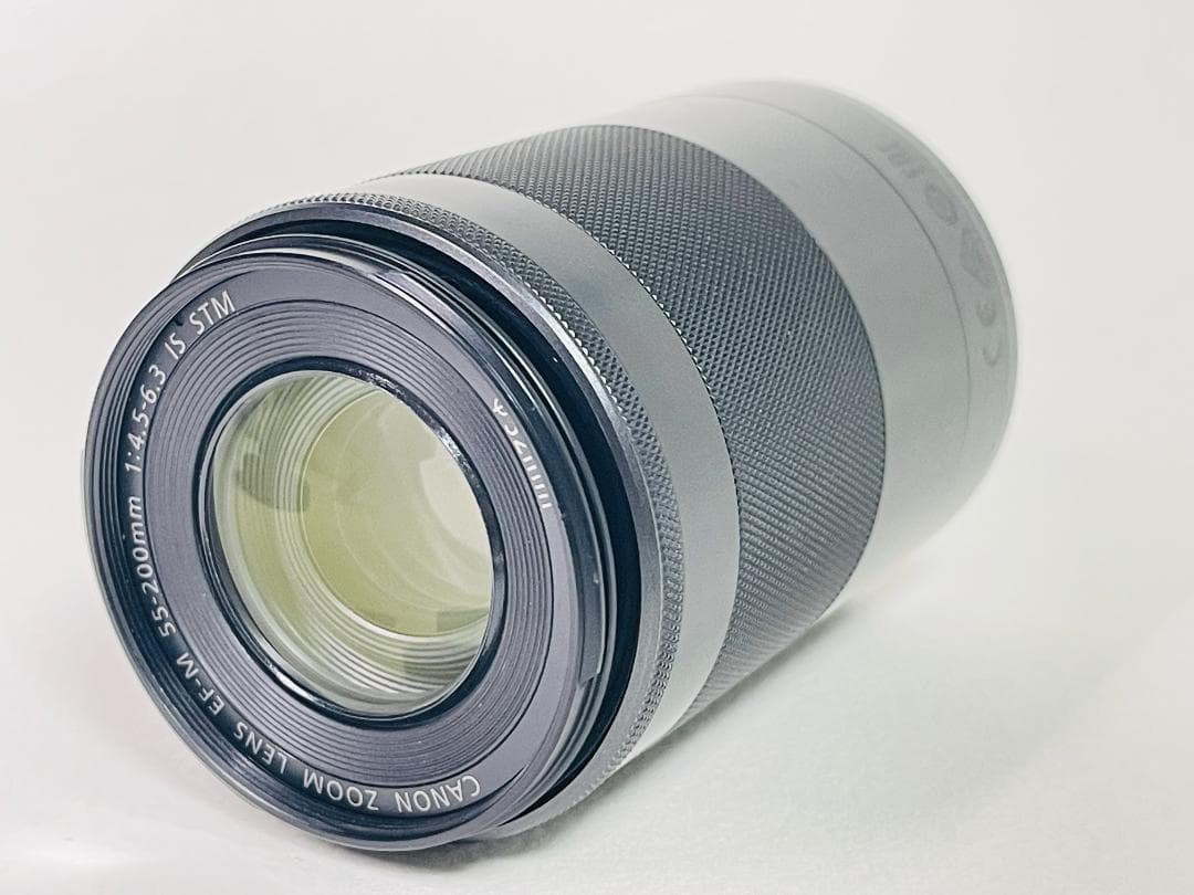 実用美品 Canon EF-M 55-200mm f4.5-6.3 IS STM