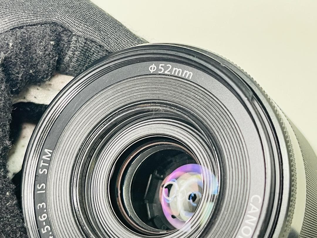 実用美品 Canon EF-M 55-200mm f4.5-6.3 IS STM