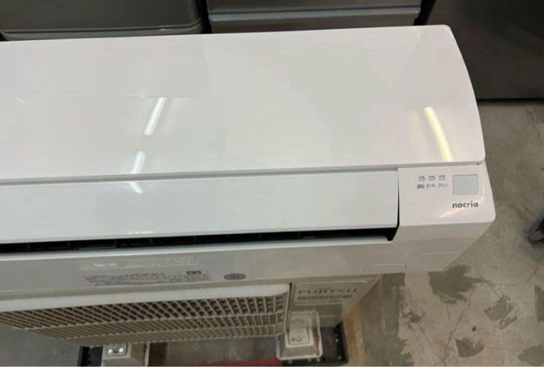 【高年式】2021年式 2.2kw 富士通 エアコン AS-B221L-W