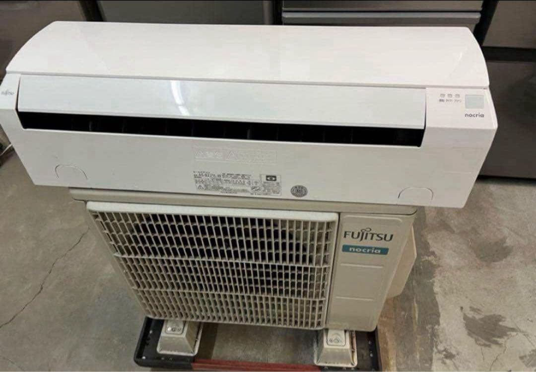 【高年式】2021年式 2.2kw 富士通 エアコン AS-B221L-W