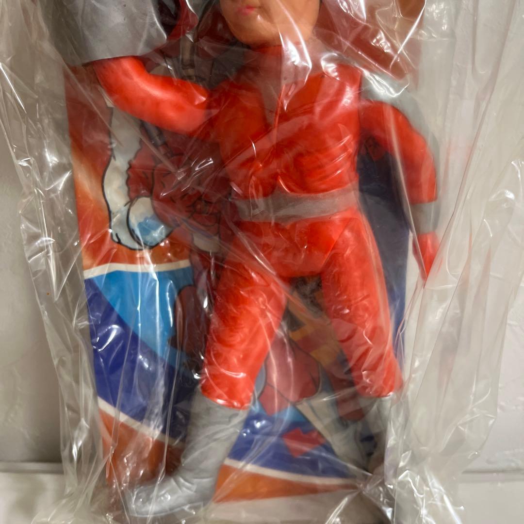 ⚠️デッドストック・当時物・激レア　ファイヤーマン　面取れ　旧バンダイ　ソフビ