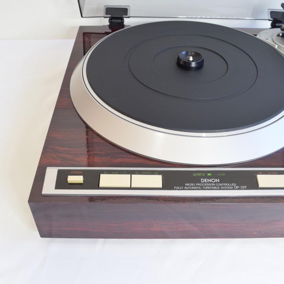 美動作品】デノン DP37F 針カートリッジ付 DL65 レコードプレーヤー