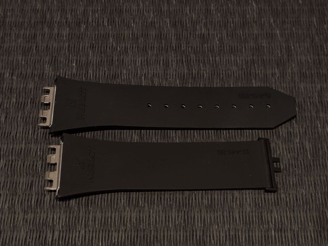 ほぼ未使用！HUBLOT　ウブロ　ラバーベルト　ホワイト　42mm ウニコ